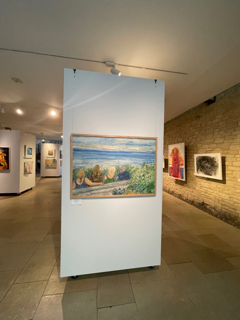 Picture in the Horizon, shown at The Hostry exhibition, Norwich Cathedral